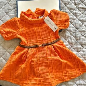 Janie & Jack orange dress NWT 12-18 months